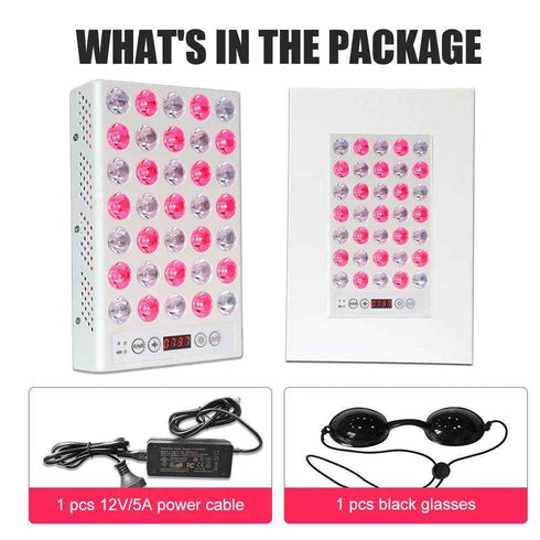 Convenient Red Light Therapy 630Nm 660Nm 830Nm 850Nm desktop panel - Rejuvenate & Heal, Red Light Therapy, Health & Beauty