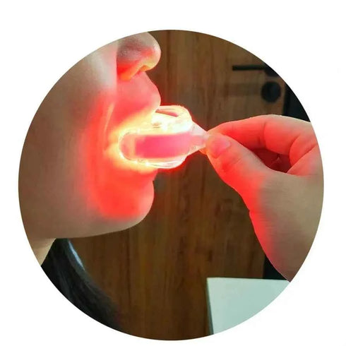 Portable Red Light Therapy Gingivitis Ulcer Healing Gum Pain Relief Led Light Therapy Dental Product - Rejuvenate & Heal, Red Light Therapy, Health & Beauty