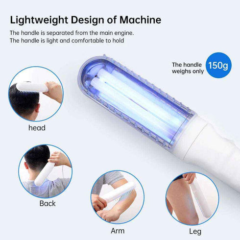 311Nm Ultraviolet Phototherapy Instrument Use UVB Philips Lamp UV for Vitiligo Psoriasis White Spots Skin Disease - Rejuvenate & Heal, Red Light Therapy, Health & Beauty