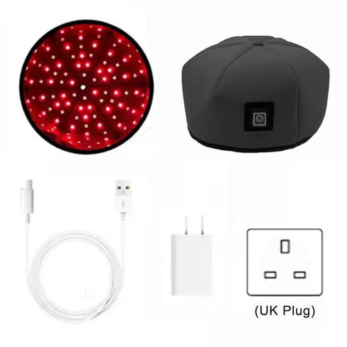 Red Light Therapy Hat for Hair Growth - Premium Device - Rejuvenate & Heal, Red Light Therapy, Health & Beauty