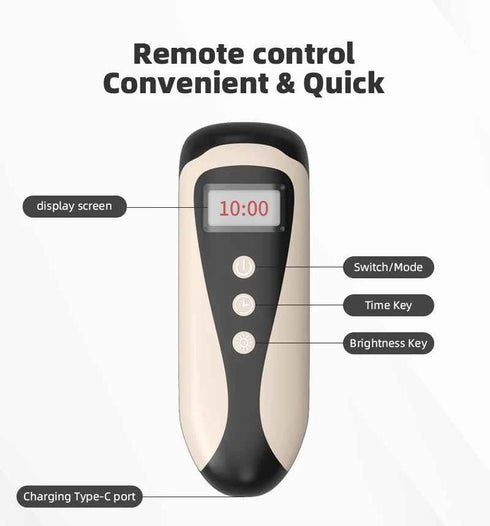 Full Face Reach LED Mask | 4-in-1 Red, Blue & NIR Light Therapy - Rejuvenate & Heal, Red Light Therapy, Health & Beauty