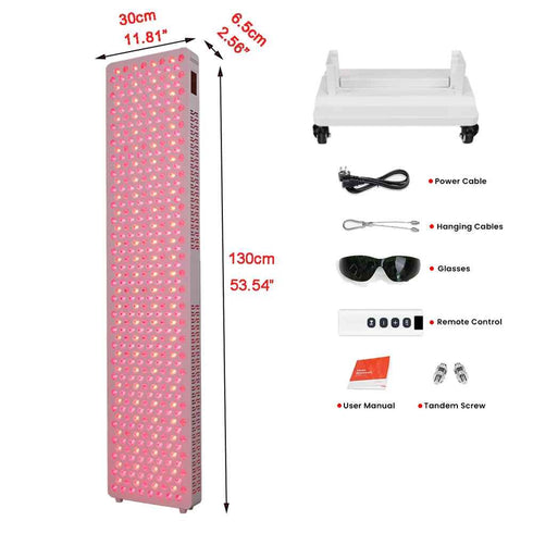 Smart Red Light Therapy Panel with Touchscreen - Red Light Therapy - Rejuvenate & Heal, Red Light Therapy, Health & Beauty