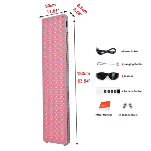 Smart Red Light Therapy Panel with Touchscreen - Red Light Therapy - Rejuvenate & Heal, Red Light Therapy, Health & Beauty