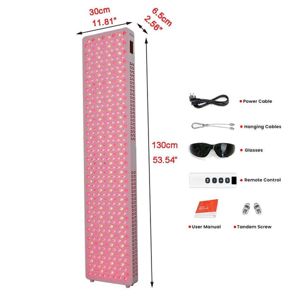 Smart Red Light Therapy Panel with Touchscreen - Red Light Therapy - Rejuvenate & Heal, Red Light Therapy, Health & Beauty