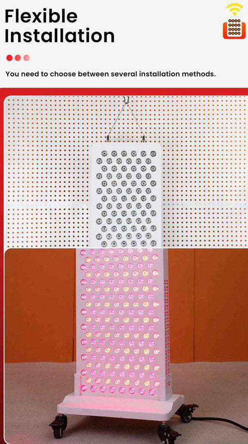 Smart Red Light Therapy Panel with Touchscreen - Red Light Therapy - Rejuvenate & Heal, Red Light Therapy, Health & Beauty
