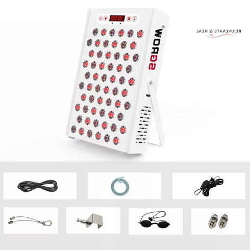RHA300 Red & NIR Light Therapy Panel | 300W Target Treatment - Rejuvenate & Heal, Red Light Therapy, Health & Beauty